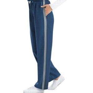 2/$20 Collection Blue Track Pants with Silver Stripe